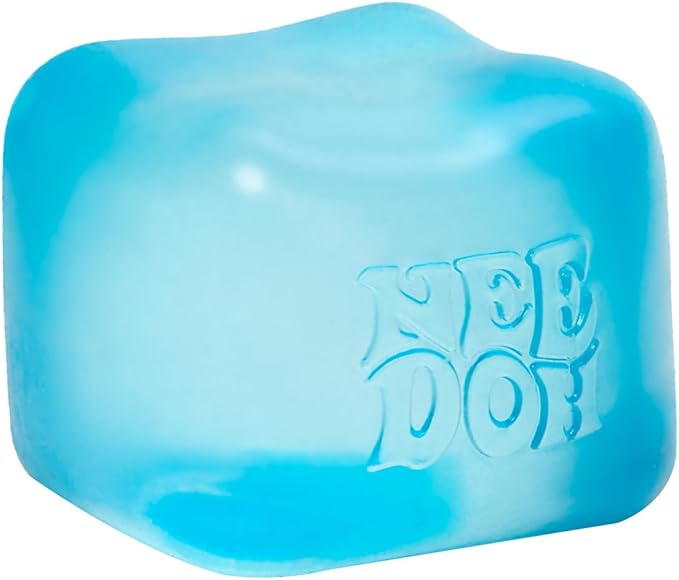 NeeDoh Nice Cube – Amazon #1 Best-Selling Dual-Squish Fidget Toy | Purple, Pink & Blue Set