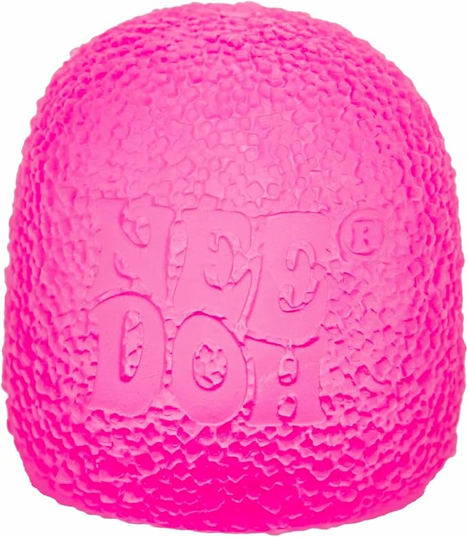 NeeDoh Nice Cube – Dual-Texture Squishy Stress & Fidget Toy | Soft Slow Squish, Firm Fast Squish