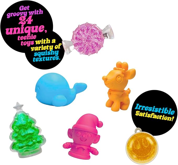 NeeDoh Advent Calendar – 24 Days of Squishy Sensory Surprises | Fun Shapes & Textures | Ages 3+