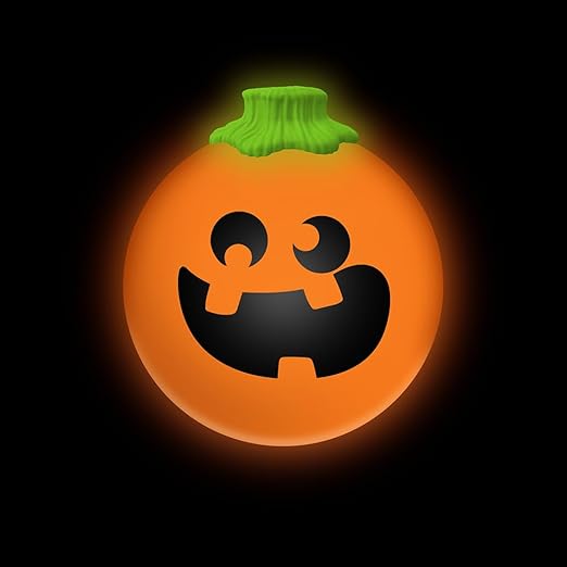 NeeDoh Jack Glow Lantern – Glow-in-the-Dark Halloween Squishy Stress Toy | Assorted Styles