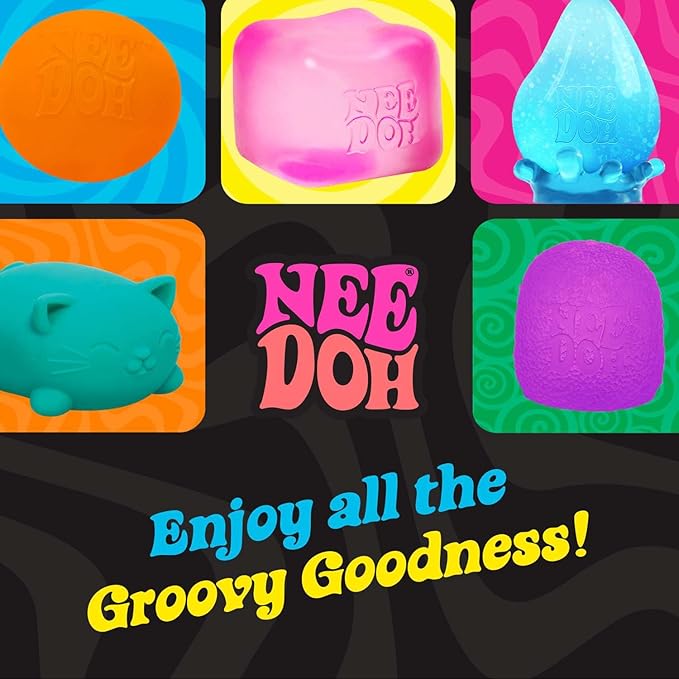 NeeDoh Advent Calendar – 24 Days of Squishy Sensory Surprises | Fun Shapes & Textures | Ages 3+